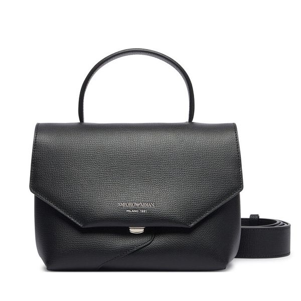 Torebka Emporio Armani. Czarne torebki klasyczne damskie Emporio Armani, bez wzorów, bez dodatków. Za 2,149.00 zł.