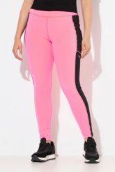 Damskie Legginsy sportowe szybkoschnące kieszenie z recyklingu. Czerwone legginsy damskie Ulla Popken, plus size, bez wzorów, z elastanu. Za 239.99 zł.