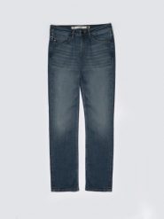 Jeansy męskie dopasowane granatowe Terry High Waist 329. Niebieskie jeansy męskie Big Star. Za 349.99 zł.