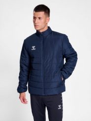 Kurtka puchowa Hummel Essential Szorty Bench. Czarne kurtki damskie HUMMEL, xl, bez wzorów, z materiału, bez kaptura. Za 324.95 zł.
