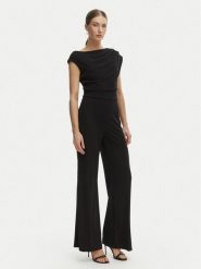 Rinascimento Kombinezon CFC0020254002 Czarny Regular Fit. Czarne kombinezony damskie RINASCIMENTO, xs, bez wzorów, z syntetyku, bez kołnierzyka, bez ramiączek. Za 749.99 zł.