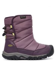 Keen Śniegowce Puffrider Wp 1029488 Fioletowy. Fioletowe kozaki dziewczęce Keen, bez wzorów, z materiału, bez obcasa. Za 419.99 zł.