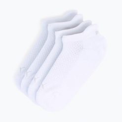 Skarpety damskie PUMA Cushioned Sneaker 2 pary. Białe skarpetki damskie Puma, bez wzorów, z bawełny. Za 39.99 zł.