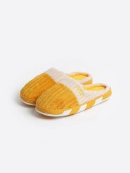 Admas Kapcie w kolorze pomarańczowym rozmiar: 38/39. Pomarańczowe kapcie damskie admas, z materiału. Za 39.40 zł.