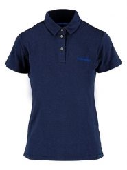 Viking Funkcyjna koszulka polo "Sasando" w kolorze granatowym rozmiar: M. Niebieskie bluzki sportowe damskie VIKING, m, bez kołnierzyka, bez ramiączek. Za 85.95 zł.