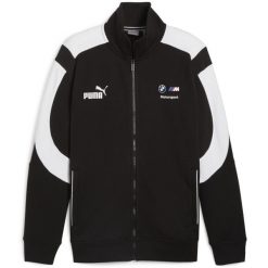 Bluza Sportowa Męska Puma Bmw Mms Mt7+. Czarne bluzy sportowe męskie Puma, bez wzorów, z materiału, sportowe, bez kołnierzyka, bez ramiączek. Za 304.99 zł.