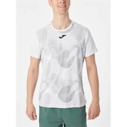 Koszulka sportowa męska Joma Challenge. Białe t-shirty sportowe męskie Joma, l, z poliesteru, bez ramiączek, tenisowe. Za 251.00 zł.