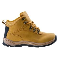 Buty Elbrus Wadi Mid Teen 92800280455 żółte. Żółte obuwie trekkingowe damskie . Za 233.35 zł.