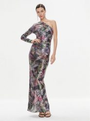 Just Cavalli Sukienka wieczorowa 75PAO946 Kolorowy Slim Fit. Sukienki damskie Just Cavalli, bez wzorów, z syntetyku, wizytowe, bez kołnierzyka, bez ramiączek. Za 2,189.00 zł.