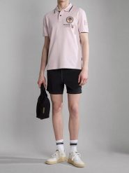 NAPAPIJRY Szorty kąpielowe "Valis" w kolorze czarnym rozmiar: S. Czarne szorty sportowe męskie NAPAPIJRY, s, outdoorowe. Za 68.95 zł.