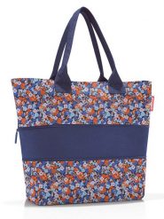 Reisenthel Shopper bag "E1" w kolorze granatowym ze wzorem - 50 x 26,5 x 16,5 cm rozmiar: onesize. Niebieskie shopper bag damskie Reisenthel, bez wzorów, z materiału, na ramię, bez dodatków. Za 91.99 zł.