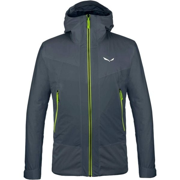 Kurtka trekkingowa męska Salewa Puez PTX 2L. Niebieskie kurtki męskie Salewa, l, bez wzorów, z poliesteru, bez kaptura. Za 801.55 zł.