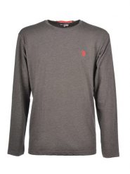 U.S. Polo Assn. Koszulka w kolorze antracytowym rozmiar: XXL. Czarne koszulki polo męskie U.S. Polo Assn., s, bez wzorów, bez ramiączek. Za 61.46 zł.