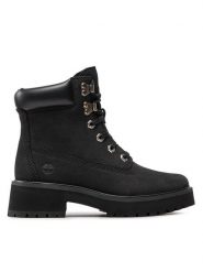 Timberland Trapery Carnaby Cool 6in TB0A5NYY015 Czarny. Czarne trapery damskie Timberland, z nubiku, bez obcasa. Za 679.99 zł.