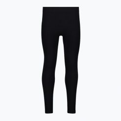 Spodnie trekkingowe męskie CMP. Czarne spodnie sportowe męskie CMP, z elastanu. Za 73.99 zł.