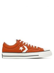 Converse Trampki Star Player 76 A10520C Czerwony. Czerwone trampki i tenisówki damskie Converse, bez wzorów, z materiału. Za 239.99 zł.