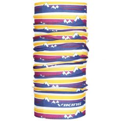 Komin na szyję wielofunkcyjny Viking Regular, bandana, chusta. Żółte szaliki i kominy damskie VIKING, bez wzorów. Za 21.99 zł.
