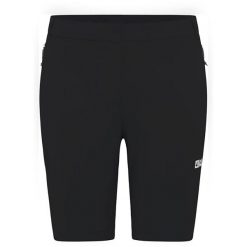 Spodenki trekkingowe damskie Jack Wolfskin Hikeout. Czarne szorty damskie Jack Wolfskin, bez wzorów, sportowe. Za 279.99 zł.