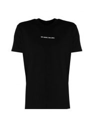 John Richmond T-shirt | HMP25016TS | Mężczyzna | Czarny. Czarne t-shirty męskie John Richmond, m, bez wzorów, z bawełny, bez kołnierzyka. Za 179.00 zł.