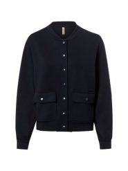 Soyaconcept® Damska kurtka dresowa - SC-Banu Kobiety niebieski, S. Niebieskie kurtki damskie s, bez wzorów, z dresówki, bez kaptura. Za 299.95 zł.