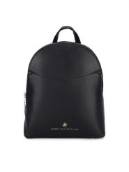 Beverly Hills Polo Club Plecak C-BHPC-C-007-07 Czarny. Czarne plecaki damskie Beverly Hills Polo Club, bez wzorów, z tworzywa sztucznego. Za 219.99 zł.