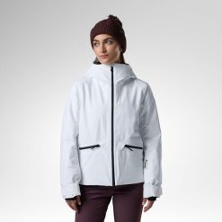 Kurtka narciarska i snowboardowa damska Rossignol Rochrun. Białe kurtki damskie Rossignol, l, bez wzorów, z materiału, z kapturem, narciarskie, primaloft. Za 1,499.00 zł.