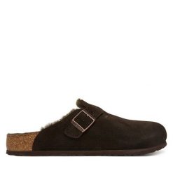 Klapki Birkenstock. Brązowe klapki i japonki męskie Birkenstock. Za 726.99 zł.
