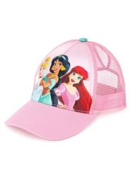 Princess Czapka z daszkiem ACCCS-SS24-202DPRN-A Różowy. Czerwone czapki dziecięce princess, bez wzorów, z syntetyku. Za 39.99 zł.