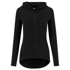 Bluza Damska Interlock Athletic Z Pełnym Zamkiem Błyskawicznym. Czarne bluzy bez kaptura damskie Urban Classics, m. Za 189.99 zł.