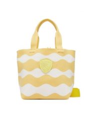 Blauer Torebka S6XSBASKET01/KNI Żółty. Żółte torebki klasyczne damskie Blauer, bez wzorów, z materiału, bez dodatków. Za 339.99 zł.