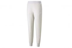 Puma Essential Logo Pants, damskie spodnie dresowe, Beżowe. Brązowe spodnie sportowe damskie Puma, xl, z bawełny, na fitness i siłownię. Za 149.99 zł.