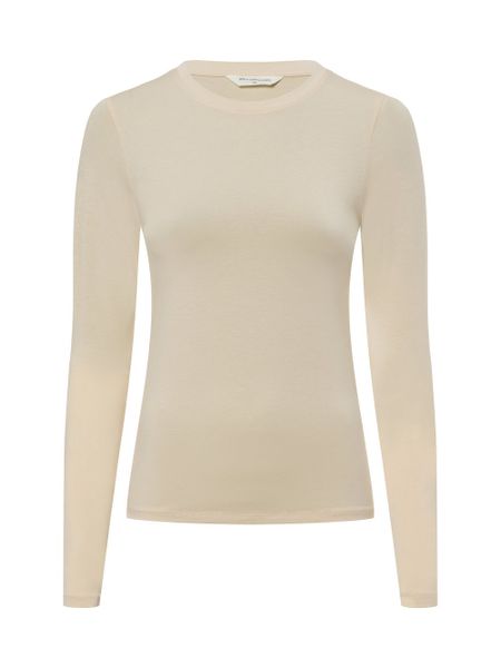Msch Copenhagen koszulka z długim rękawem - Mschbetrina Kobiety Lyocell beżowy, XS/S. Brązowe t-shirty damskie MSCH Copenhagen, s, bez wzorów, z lyocellu, bez kołnierzyka. Za 159.95 zł.
