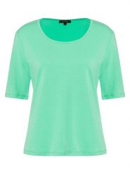 More & More Koszulka w kolorze zielonym rozmiar: 40. Zielone bluzki damskie MORE & MORE, bez wzorów, bez kołnierzyka. Za 83.22 zł.