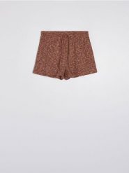 Szorty dzianinowe - wielobarwny. Szorty damskie Sinsay, bez wzorów, z dzianiny. W wyprzedaży za 29.99 zł.