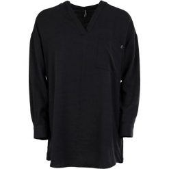 Koszula damska Fundango Athene Cover-Up długi rękaw. Czarne koszule damskie Fundango, s, bez wzorów, z bawełny, bez kołnierzyka, bez ramiączek. W wyprzedaży za 144.57 zł.