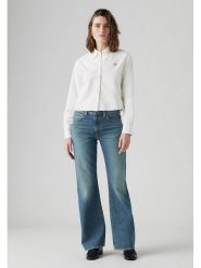 Levi's Dżinsy - Comfort fit - w kolorze niebieskim rozmiar: W26/L33. Niebieskie jeansy damskie Levi's, z podwyższonym stanem. Za 122.67 zł.