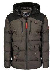 Geographical Norway Parka "Cashblend" w kolorze szarym rozmiar: XL. Szare parki męskie Geographical Norway, xl, bez wzorów. Za 335.02 zł.