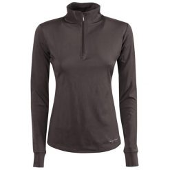 Damska koszulka do jazdy konnej Harry's Horse Sporty Izzy. Brązowe t-shirty damskie HARRYS HORSE, s, bez wzorów, bez kołnierzyka. Za 179.50 zł.