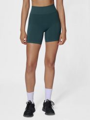 Damskie szorty bezszwowe Hummel MT Define Scrunch. Zielone szorty damskie HUMMEL, bez wzorów, z dzianiny, eleganckie. Za 168.00 zł.