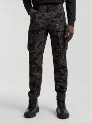 G-Star Raw Spodnie materiałowe Rovic 3D D02190-D553 Szary Tapered Fit. Szare spodnie materiałowe męskie G-Star Raw, bez wzorów, z bawełny, retro. Za 409.99 zł.