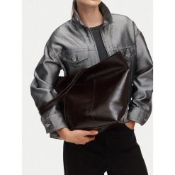Torebka JENNY. Brązowe torebki klasyczne damskie Jenny, bez wzorów, bez dodatków. Za 139.99 zł.