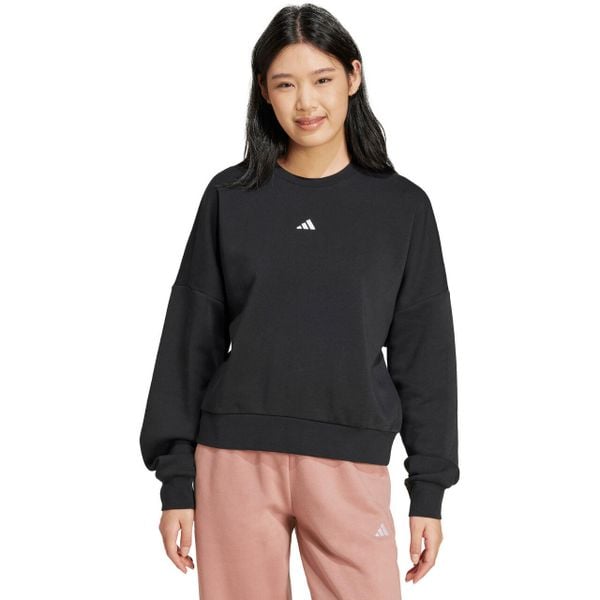 Bluza damska adidas Essentials. Czarne bluzy bez kaptura damskie Adidas, xl, z materiału. Za 153.99 zł.