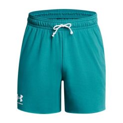 Szorty Under Armour Rival Terry 6". Białe szorty męskie Under Armour, xl, na fitness i siłownię. W wyprzedaży za 216.60 zł.