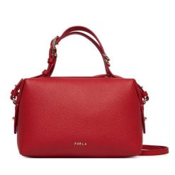 Torebka Furla. Czerwone torebki klasyczne damskie Furla, bez wzorów, bez dodatków. Za 1,269.00 zł.