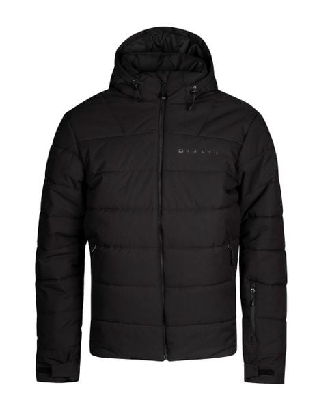 Kurtka narciarska męska Halti Mellow. Czarne kurtki męskie Halti, na zimę, l, bez wzorów, z lycry, sportowe, bez kaptura. Za 1,244.99 zł.