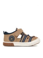 Beverly Hills Polo Club Sandały CEO-AVO-25071607163 Brązowy jasny. Brązowe sandały chłopięce Beverly Hills Polo Club, ze skóry, bez zapięcia. Za 119.99 zł.