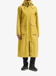 Płaszcz damski Didriksons Nadja Parka Long 4. Żółte parki damskie Didriksons, l, bez wzorów. Za 825.50 zł.