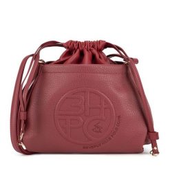 Torebka Beverly Hills Polo Club. Czerwone listonoszki damskie Beverly Hills Polo Club, bez wzorów, bez dodatków. Za 107.99 zł.
