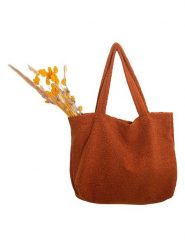 Little nice things Shopper bag w kolorze jasnobrązowym - 59 x 46 x 10 cm rozmiar: onesize. Brązowe shopper bag damskie little nice things, bez wzorów, z materiału, bez dodatków. Za 149.31 zł.