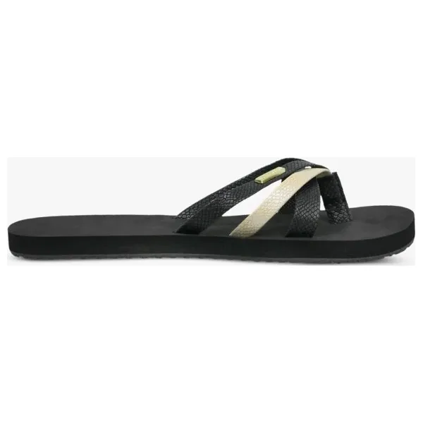 Symbiosis Lucia Japonki buty damskie, czarny, rozmiar 6. Czarne klapki damskie Symbiosis, z aplikacjami, ze skóry, bez obcasa. W wyprzedaży za 31.99 zł.